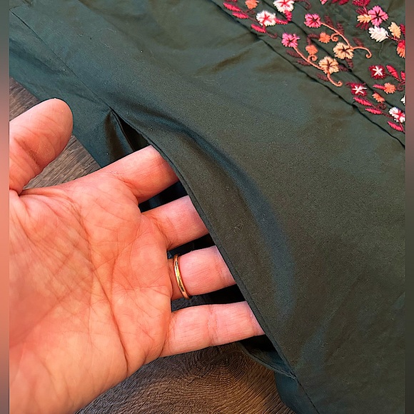 Free People Dress - Size Medium - Forest Green - Picture 14 of 16